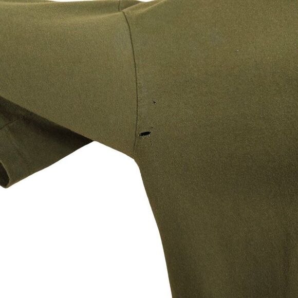 Vintage MALS 11 Devilfish T Shirt Mens Size Small Green 80s Marine Aviation - Picture 5 of 8